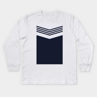 Tottenham 1978 Navy and White Kids Long Sleeve T-Shirt